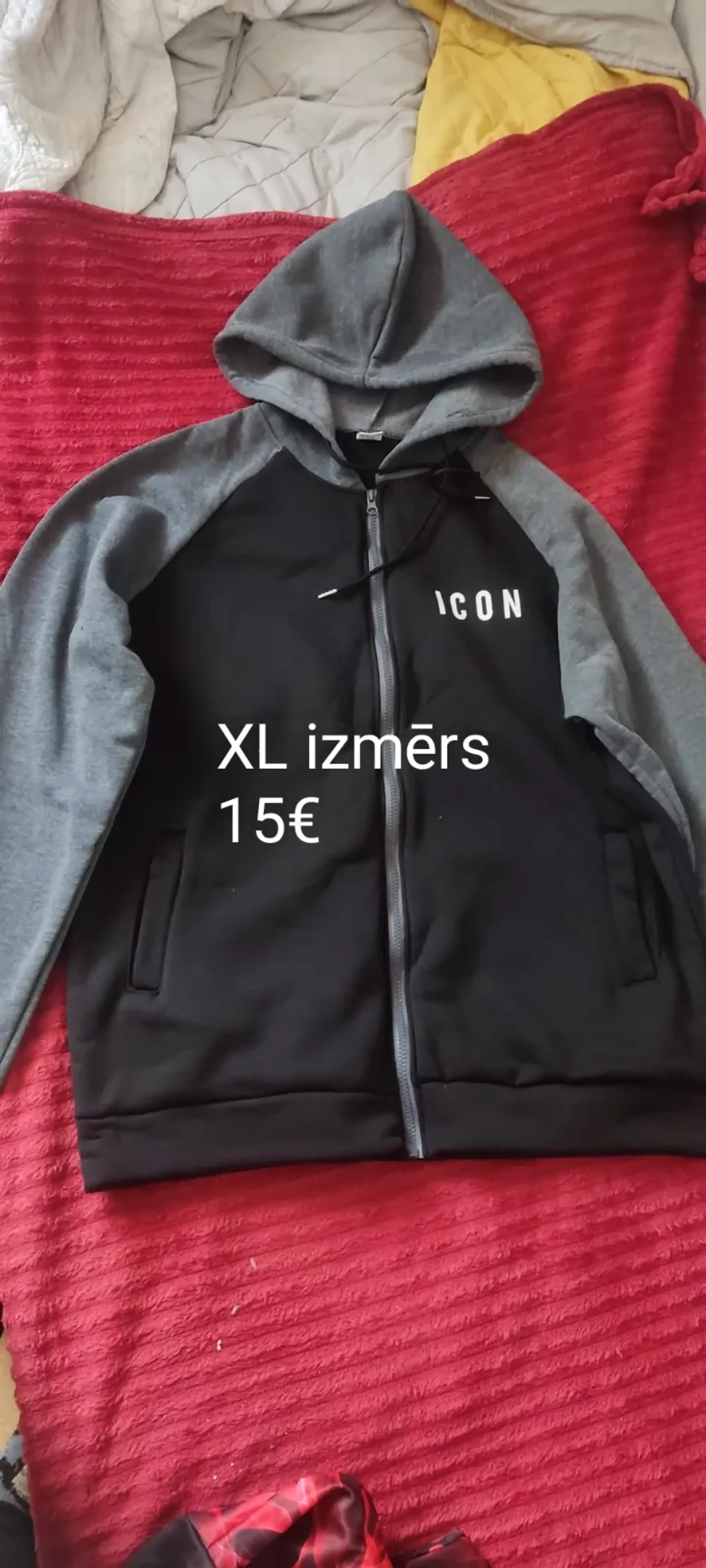 Первое фото объявления: Джемпер ICON с капюшоном, размер XL