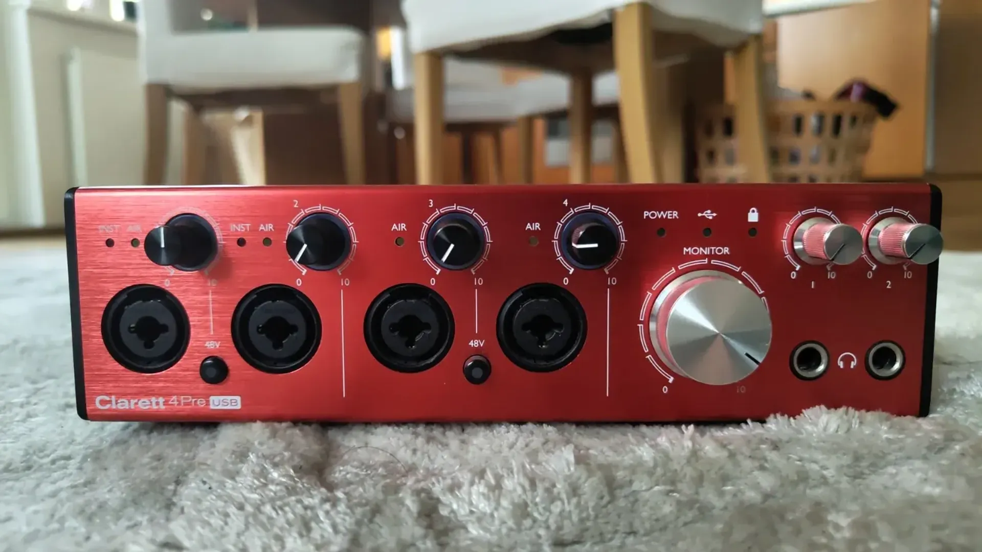 Аудиоинтерфейс Focusrite Clarett 4Pre USB, фото 1 из 4