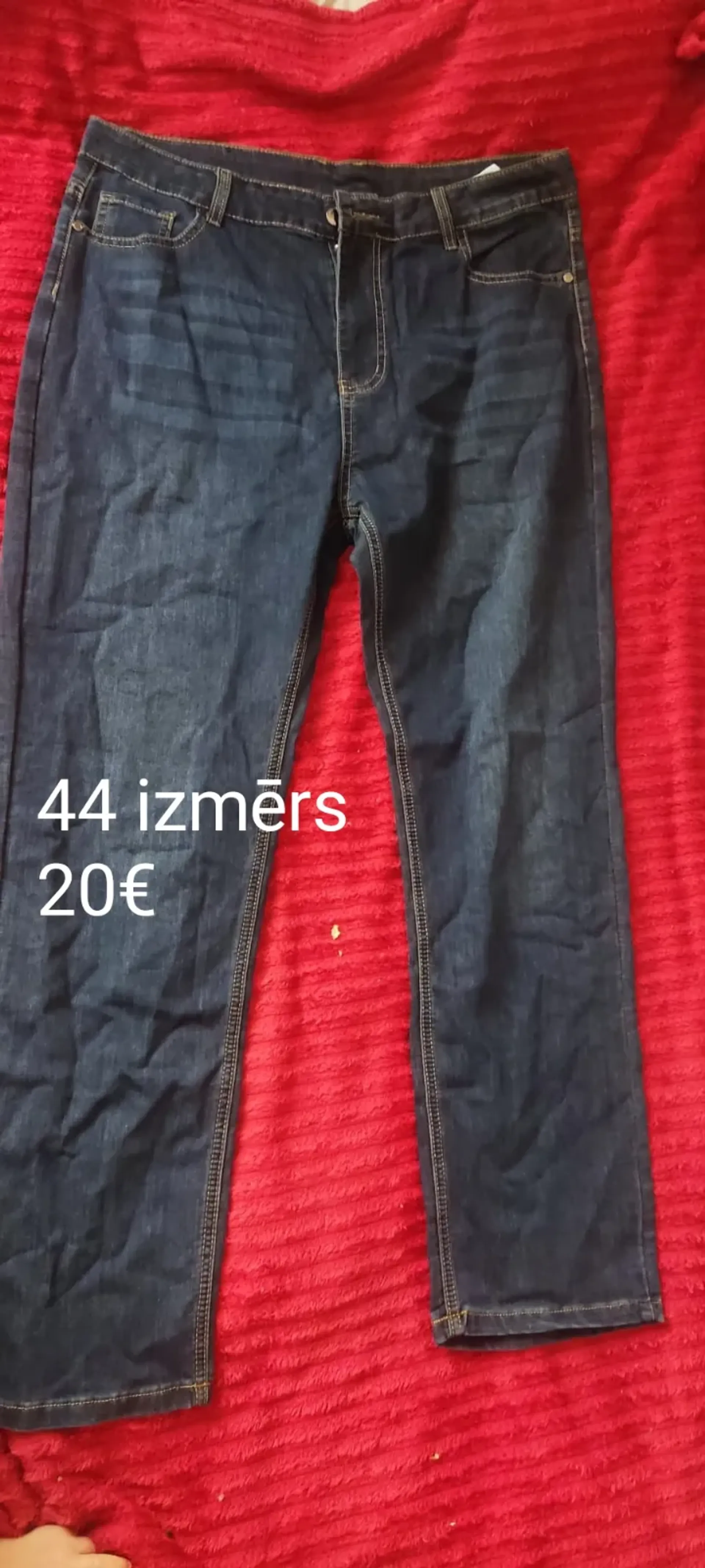 Pirmoji skelbimo nuotrauka: Džinsai Dzempi, 44 dydis
