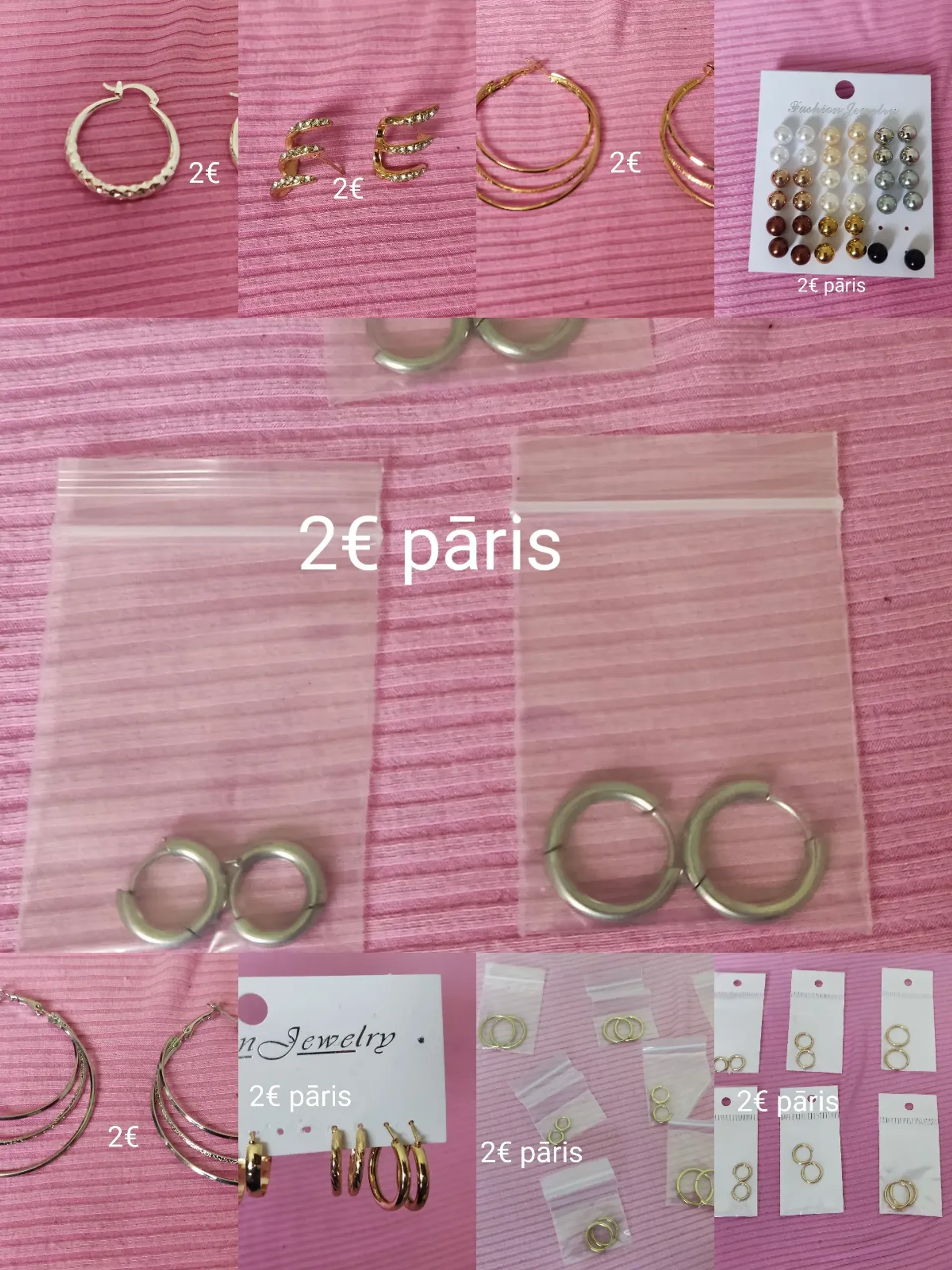 Pirmoji skelbimo nuotrauka: Bižuterija Fashion Jewelry mergaitėms su įvairiais motyvais
